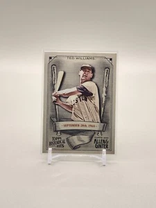Ted Williams 2021 Allen & Ginter #HH-15 Historical Hits - Imagen 1 de 2