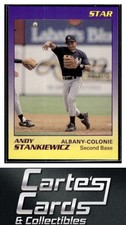 Andy Stankiewicz 1989 Star Albany-Colonie Yankees #19  New York