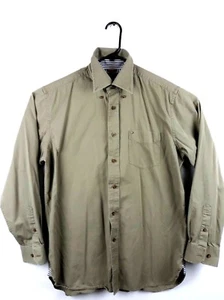 Vintage Tommy Hilfiger Herren Gr. M gestreiftes Button Down Hemd 90er 100% Baumwolle - Bild 1 von 6