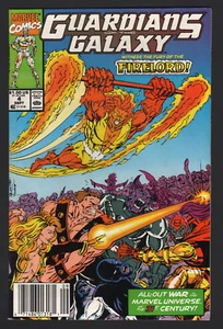 GUARDIANES DE LA GALAXIA #4, 1990, cómics de Marvel, casi nuevo estado, ¡señor del fuego! - Imagen 1 de 1
