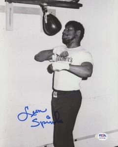 Leon Spinks Boxing Champion Signed 8x10 Photo PSA COA Muhammad Ali I - Picture 1 of 1