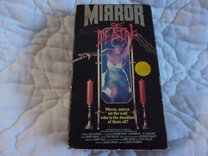 MIRROR OF DEATH VHS 80'S HORROR OCCULT POSSESSION DOMESTIC ABUSE REVENGE LUST - Foto 1 di 12