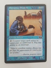 Disruptive Student Magic the Gathering MTG Urza's Saga Blue Common