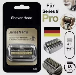 Für Braun Kombipack 94M Ersatzscherteil Scherkopf Series 9 Pro &Series 9 NEU DE/ - Bild 1 von 10
