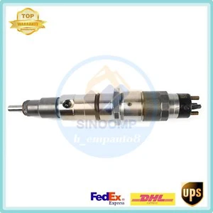 Fuel Injector 6156-11-3300 6156-11-3301 for Komatsu PC-7 Excavator 6D125 NEW - Picture 1 of 3