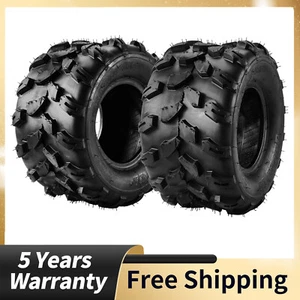 18x9.5-8 18x9.5x8 ATV UTV Tires 4Ply All Terrain Go Kart Golf Cart Tubeless Set2 - Picture 1 of 12