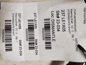 Lexus SC430, Steering Intermediate Shaft, 2003-2010, 45260-30150 - Picture 1 of 12