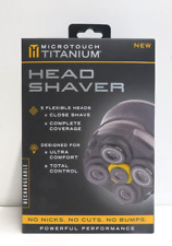 Microtouch Titanium Head Shaver 5 Flexible Heads Rechargeable Cordless - SEALED