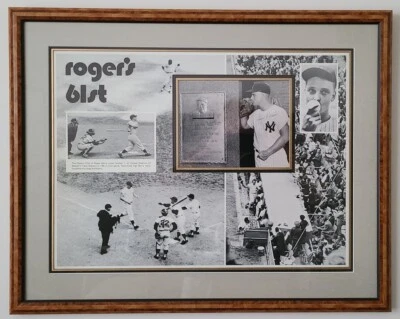 Roger Maris signed New York Yankees 8x10 photo Framed  PSA - Image 1 of 4