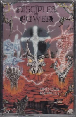 DISCIPLES OF POWER Ominous Prophecy Tape Canadian Metal SEALED 1992 - Image 1 of 3