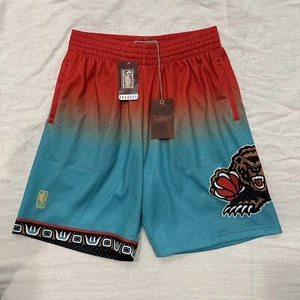Pantalones Cortos Mitchell & Ness NBA Vancouver Grizzlies 1996 Fade Away Swingman - Talla M - Imagen 1 de 7