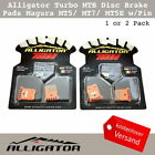 1 Or 2 Set Alligator Turbo Mountainbike Bremsbeläge Magura Mt5/ Mt7/ Mt5e W/Pin