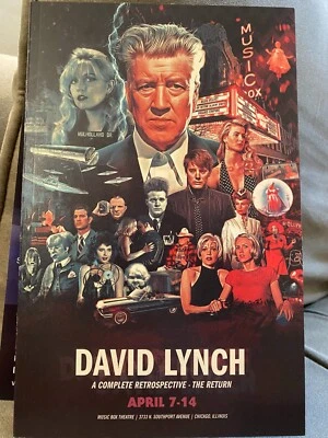 NEW!!! Rip David Lynch FIlm Director Twin Peaks Memories Poster - image 1 of 3