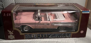 Road Legends 1:18 Diecast 1958 Edsel Citation Pink Convertible Car NEW - Picture 1 of 11