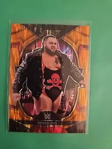 2023 Bronson Reed Panini Select WWE Concourse Level Blitz orange parallel - Bild 1 von 2