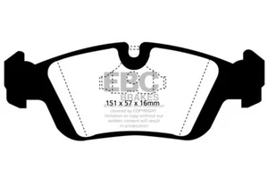 EBC Orangestuff Bremsbeläge vorne für BMW 3er (E36) 318 (1.9) (94 > 01) - Bild 1 von 1