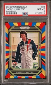 2023 Prizm NASCAR Darrell Waltrip Rainbow /24 Psa 8 Pop 2 None Higher - Bild 1 von 1