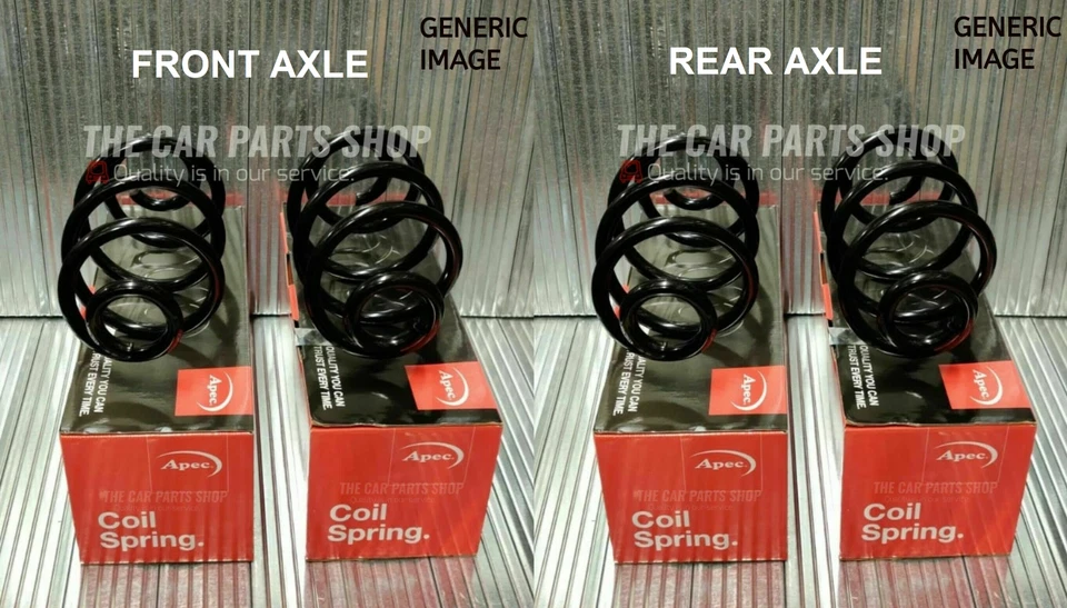 APTO PARA VW PASSAT CC B6 2.0 TSI 2010-2012 APEC MUELLES HELICOIDALES DELANTEROS Y TRASEROS NUEVO Foto 1 de 1