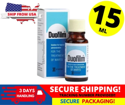 1 Boxes Duofilm 15ml Treatment Remove Warts Corns Calluses with Salicylic Acid - Image 1 of 4