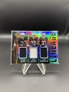 2020 Panini Illusions - Lineage #L10 Josh Jacobs, Marcus Allen, Lynn Bowden Jr. - Picture 1 of 2