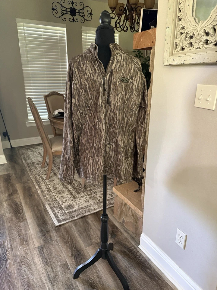 Camisa Drake Mossy Oak Bottomland No Típica, Talla XXL Foto 1 de 4