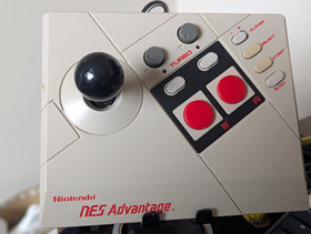 Nintendo NES Advantage Joystick Joypad Arcade Controller NES-026 Tested Working