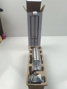 New Ozeri Extravo Stainless Steel Electric Wine Opener Housewarming Hostess Gift - Picture 1 of 5