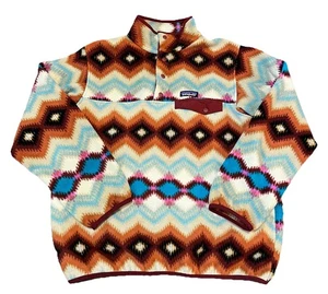 Patagonia Jacke Damen L Synchilla Snap T Fleecepullover Aztec Timber Twist - Bild 1 von 7