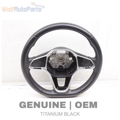 2020-2023 VW ARTEON 2.0L - 3-Spoke Leather Steering Wheel 2GM419089AE - Image 1 of 4