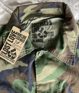 KISS Army X Lost Love Camo JACKET XL SOLD OUT Custom Patch Airbrush One of 40 - Picture 1 of 10