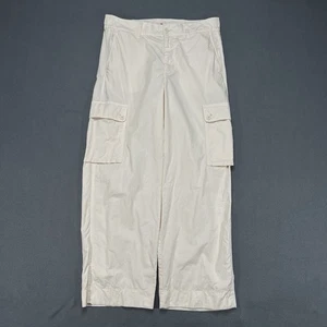 J.Crew Cargo Pant in Ripstop Cotton Natural Womens 29 Minimalist Preppy - Picture 1 of 5