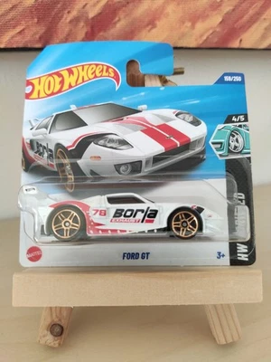 Hot Wheels Ford GT "Borla" Bianca 2025 159/250 HW Modified 4/5 HYY92 - Immagine 1 di 2