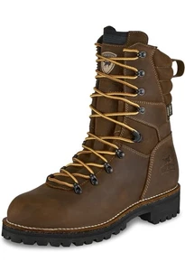 IRISH SETTER Shorewood 9" wasserdicht Stahlkappe Holzfäller Arbeitsstiefel Herren 11 D Neu im Karton - Bild 1 von 6