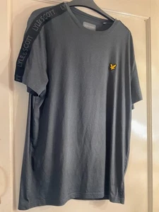 Lyle & Scott Mens grey t shirt size large - Bild 1 von 1