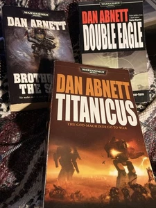 Double Eagle 3 Book Lot Dan Abnet Warhammer 40k 40,000 Paperback Titanicus - Bild 1 von 13