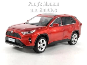 Toyota RAV4 2019 Rav4 híbrido escala 1/24 modelo diecast de MiJo - rojo metálico - Imagen 1 de 12