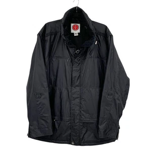 Scottevest Jacket Mens XL Black TEC Techwear Full Zip Hooded Convertible Coat - Picture 1 of 13