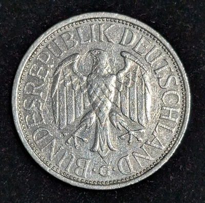 1973 G Alemanha 1 marca circulada KM# 110 - Imagem 1 de 3