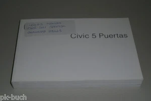 Instrucciones Servicio Honda Civic 5 Puertas/5 Puertas Stand 2003 - Imagen 1 de 1