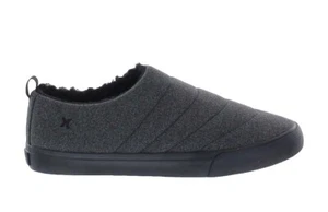 Scarpe casual Hurley uomo taglia 9 Arlo Puff zoccoli grigio antracite slip on puffer - Foto 1 di 7