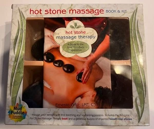 Libro y kit de terapia de masaje Hot Stone de Mud Puddle "Experiencia total mente-cuerpo" - Imagen 1 de 11