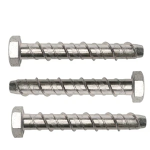 MULTI FIX THUNDER CONCRETE BOLTS SCREW ANCHOR FIXINGS PACK OF 10 - Picture 1 of 2