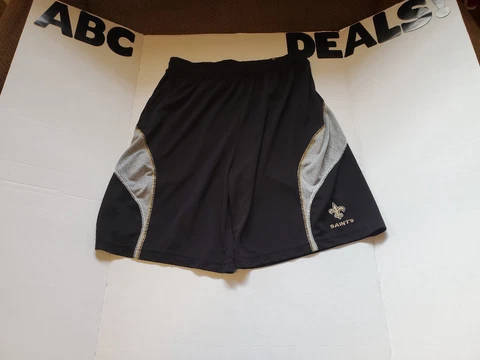 NFL Mens Size Large NFL New Orleans Saints Black Cover
