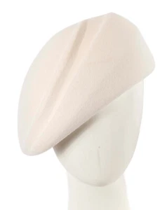 Unique cream felt hat by Max Alexander RRP $159.95 100% Australian Owned Seller - Picture 1 of 7