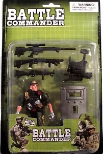 Battle Commander Action Figure - Radio Officer 6 Piece Set FREE U.S. FC Ship NEW - Picture 1 of 1