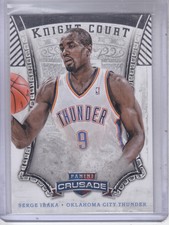 2013-14 Panini Crusade Knight Court Thunder Basketball Card #8 Serge Ibaka