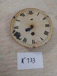 SWISS MADE BUREN PLATFORM ESCAPEMENT WALL CLOCK MOVEMENT & DIAL - Picture 1 of 4