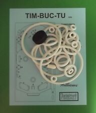 1956 Williams Tim-Buc-Tu Pinball Machine Rubber Ring Kit
