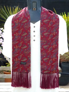 Vintage TOOTAL Scarf Cravat Mens Goodwood Dapper Mod Indie Scooter Ascot Races - Picture 1 of 14