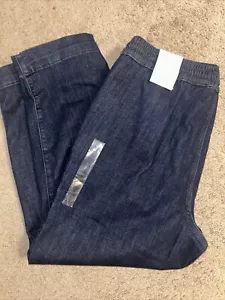 Free Assembly Jeans Size Large Nwt Denim Jogger - Picture 1 of 4